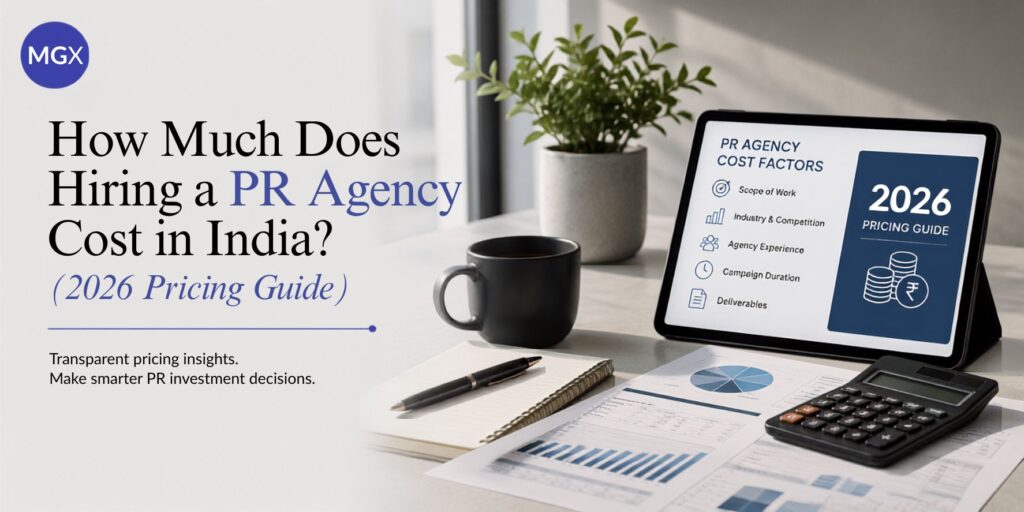 PR Agency Cost in India