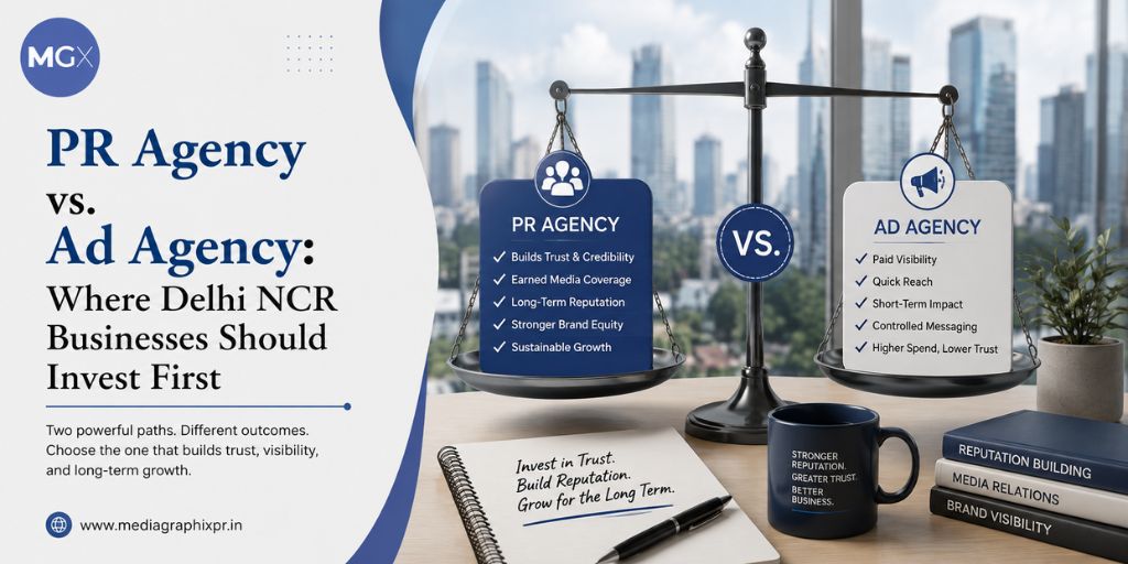 PR Agency vs. Ad Agency: Where Delhi NCR Businesses Should Invest First
