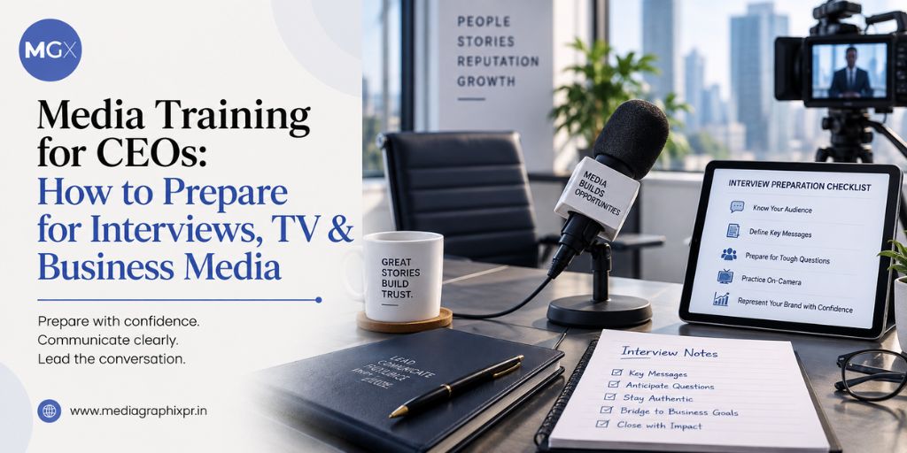 Media Training for CEOs: How to Prepare for Interviews, TV & Business Media