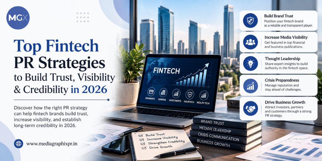 Top Fintech PR Strategies to Build Trust, Visibility & Credibility in 2026