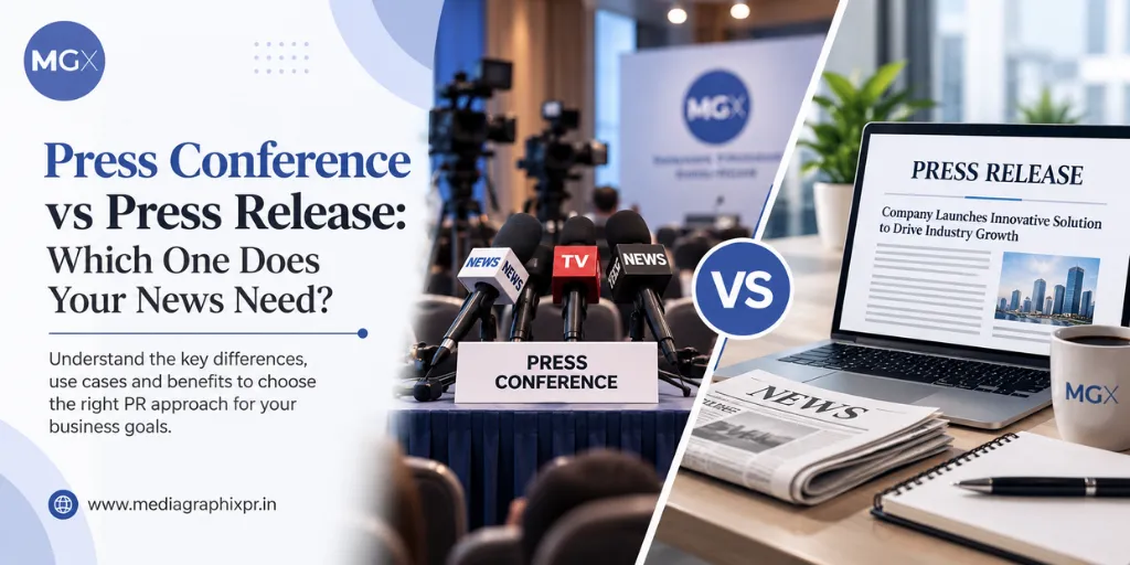 Press Conference vs Press Release
