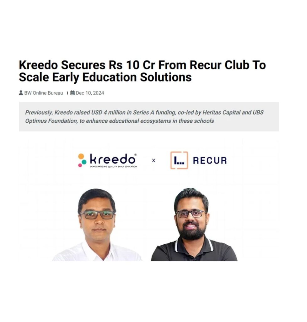 How MediagraphixPR Turned Recur Club x Kreedo’s ₹10 Cr Debt Raise Into an Education Equity Story